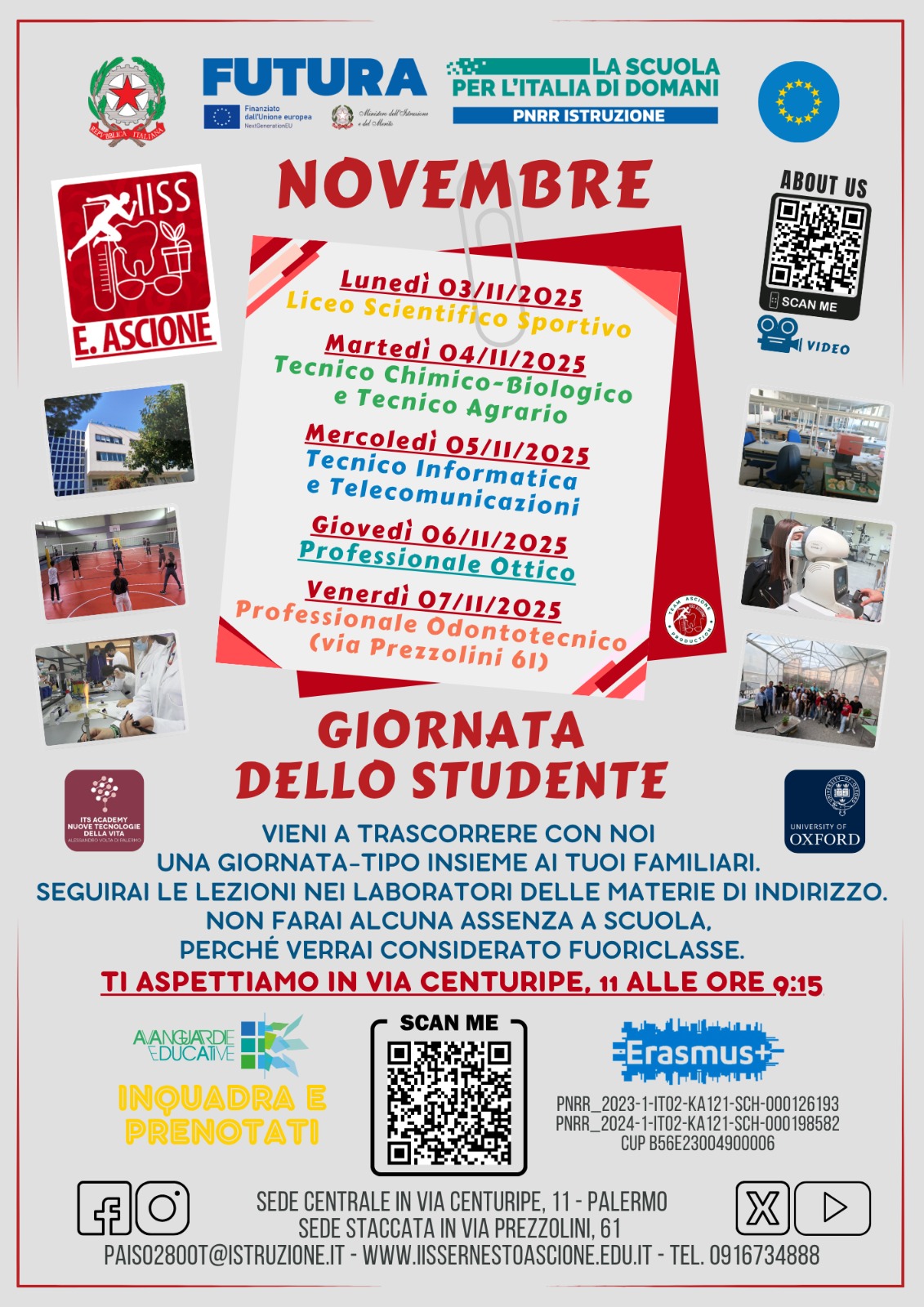 giornata dello studente nov